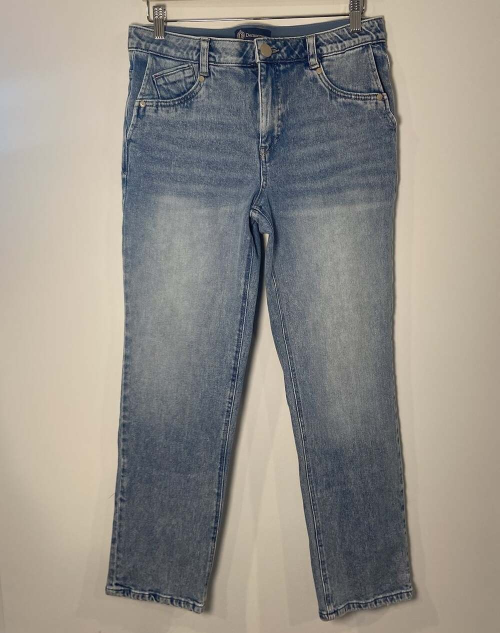 Democracy Ab Solution High Rise Boyfriend Jeans Side Entry Pockets Size 8